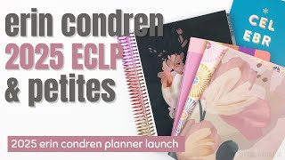 NEW 2025 ERIN CONDREN LIFEPLANNER AND PETITE PLANNER LAUNCH  Planner Review  ECLP [upl. by Cletus]