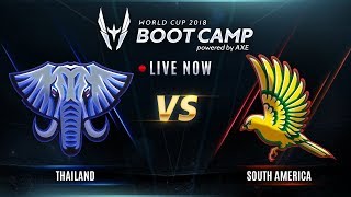 ROV  World Cup Bootcamp 2018 Group Stage Day 6 TH Vs SA [upl. by Nollie]