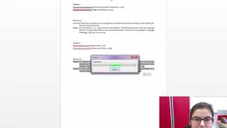Merging the references from two different Word documents [upl. by Annalla667]