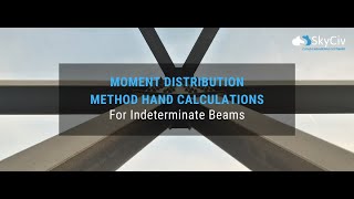 Moment distribution method two span beam with fixed ends with concentrated load and udl [upl. by Mall240]