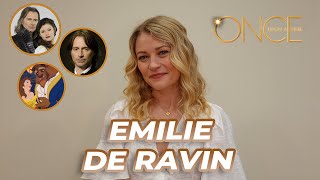 Emilie de Ravin talks about Rumplestinskin amp Belle Robert Carlyle Disney amp future projects [upl. by Milissent]