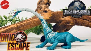 Mattel Dino Escape Tanystropheus Review Fierce Force Jurassic World [upl. by Flip379]