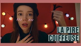 ASMR  Roleplay La pire coiffeuse soccupe de tes cheveux [upl. by Hijoung903]