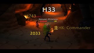 Wow classic Warrior Sulfuras Hand of Ragnaros PVP [upl. by Artiek28]