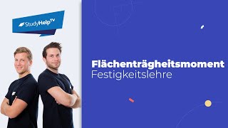 Flächenträgheitsmoment mit Tabellenverfahren Technische Mechanik StudyHelp [upl. by Ycniuqal]