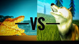 WOLVES VS ALLIGATORS holocene mobile roblox [upl. by Ola566]