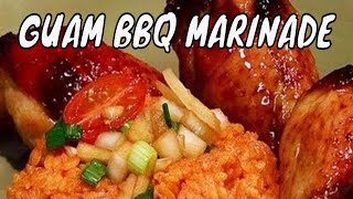 CHAMORRO BBQ Marinade  Guam Food  Chamorro Recipes [upl. by Dilaw]