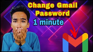 HowtochangeGmail Password 1minute 😱GmailPassword ChangeGmailPassword GmailTutorial news [upl. by Neral682]