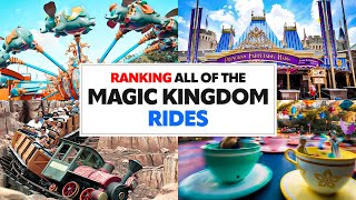 Ranking the BEST Rides at Magic Kingdom Park in Disney World [upl. by Meibers]