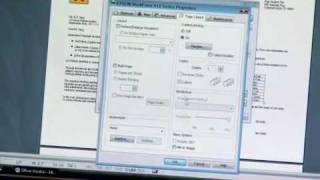 Epson Printer  How to Print TwoSided Duplex [upl. by Melgar289]