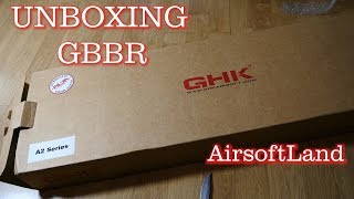 UNBOXING GBBR AIRSOFTLAND [upl. by August403]