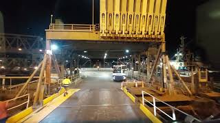 Arriving To WalesPembroke From IrelandRosslare In The Evening ferry [upl. by Putnam]