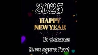 happy new year in Advance new year whatsapp status shortviralvideo [upl. by Lissner181]