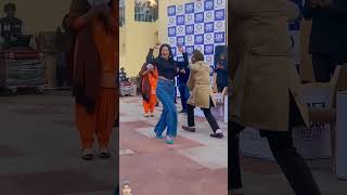 Neeru bajwa satinder sartaj stage danceshortvideo viralvideo followme [upl. by Zicarelli]