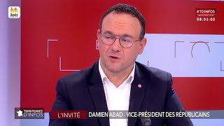 Invité  Damien Abad  Territoires dinfos 24042019 [upl. by Sadonia]