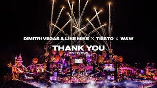 Dimitri Vegas amp Like Mike amp Tiësto amp Dido amp WampW  Thank You Not So Bad Official video [upl. by Ahsie132]