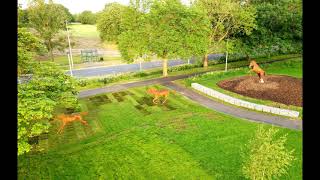 Arborfield Garrison horse sculpture [upl. by Neilla]