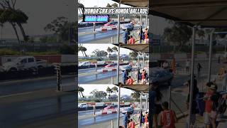 Honda CRX vs Honda ballade drag race automobile dragracing [upl. by Pitzer]