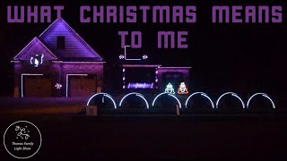 What Christmas Means to Me  CeeLo Green  Christmas Lights  Pixels [upl. by Michaud]