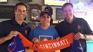 John Harkes on Fans Connecting with FC Cincinnati [upl. by Rustice]