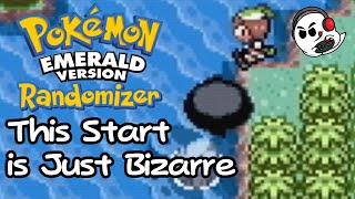 This Start is Just Bizarre  Pokémon Emerald Item Rando Extreme [upl. by Anrol]