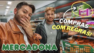 COMIDA QUE NUNCA PROVÁMOS DO MERCADONA com regras 🛒 [upl. by Ocirema627]