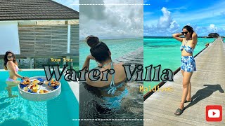 Maldives Water villa Room Tour [upl. by Alwin]