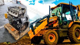 Reboring JCB Engine  050 over size piston fitment amp honing automobile [upl. by Orion]