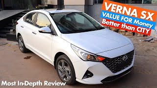 Hyundai Verna SX 2021  Verna 2021 2nd Top Model  Review  Features  Price InteriorPetrolDiesel [upl. by Eiahpets300]