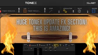 New TONEX FX Demo Beta checkBIG UPDATE [upl. by Nyledaj215]