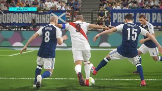 PERÚ VS ESCOCIA  PARTIDO AMISTOSO MUNDIAL RUSIA 2018 SIMULACIÓN [upl. by Rhyner]