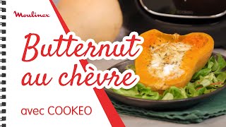 Butternut farcie au fromage de chèvre avec COOKEO et EXTRA CRISP  Les recettes Moulinex [upl. by Cran]