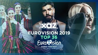 Eurovision 2019 Top 36  NEW 🇦🇿🇲🇰🇵🇱 [upl. by Yssenhguahs64]