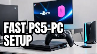 The FASTEST Way to Connect Your PS5 to a Computer 2024 [upl. by Lebaron623]