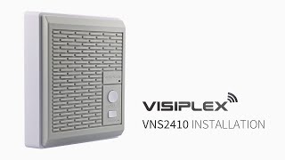 VNS2410 Wireless Intercom Station Installation [upl. by Weber610]