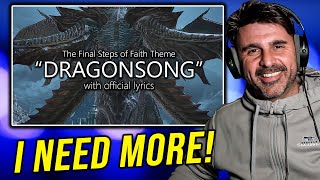 MUSIC DIRECTOR REACTS  Dragonsong  Final Fantasy XIV [upl. by Swehttam]