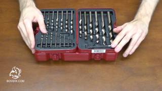 HSS Cobalt Drill Bit Set Bovidix [upl. by Whitcher218]