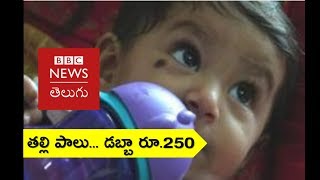 Milk Bank Donating breast milk to save babies BBC News Telugu [upl. by Nagaek163]