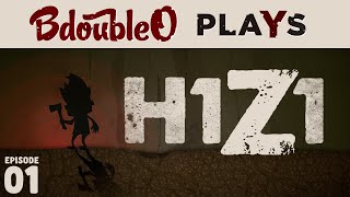 H1Z1 Gameplay  My First Fight 1 [upl. by Aryamoy]