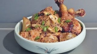 How to Make Kimchi Braised Chicken  Easy 1 Pot Meal  Recipe [upl. by Aikkan]