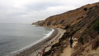 Hiking the Ocean Trail Reserve to Abalone Cove  Palos Verdes Nature Preserve CA [upl. by Rudolfo]