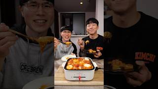 Cheese dakgalbi  collab Cookim97 food [upl. by Thibault]