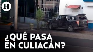 ¡Lunes violento en Culiacán Enfrentamiento del cártel de Sinaloa deja un muerto y militares heridos [upl. by Irrep395]