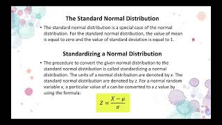 72 STANDARDIZING NORMAL DISTRIBUTION [upl. by Aliahs]