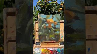 The inspiration vs the painting painting pleinair art [upl. by Akinnor983]