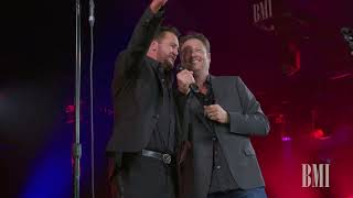 Blake Shelton amp Luke Bryan sing quotMountain Musicquot  2024 BMI Country Awards [upl. by Aciraa]