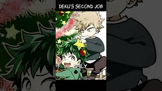 Dekus second job🥦😂anime mha bnha myheroacademia deku bakugou todoroki fyp funny shorts [upl. by Molahs]