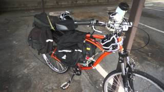 update of 49cc 4 stroke HuaSheng motorized bicycle and freewheel test [upl. by Smoht]