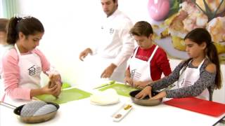 MasterChef Junior 4 Kitchen Academy Cocina de vanguardia para principiantes [upl. by Atinauq]