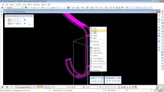 Bentley MicroStation V8i 3D Tutorial  Coat Hanger Exercise [upl. by Olivero]